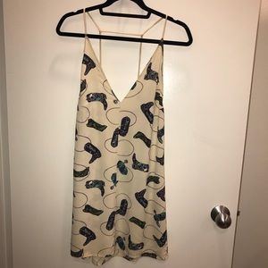 🤠 Western Boot print dress by Reformation
